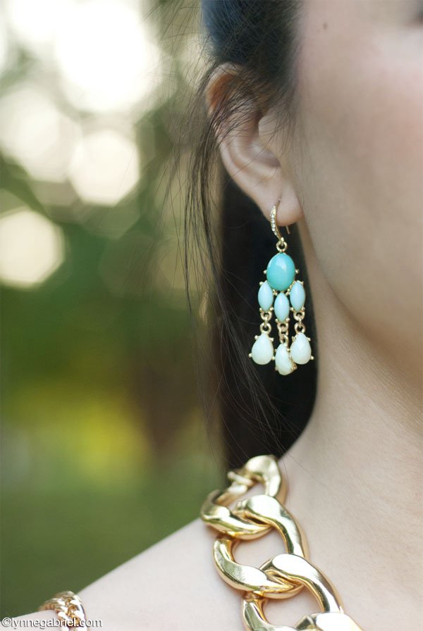 Mint Green Earrings