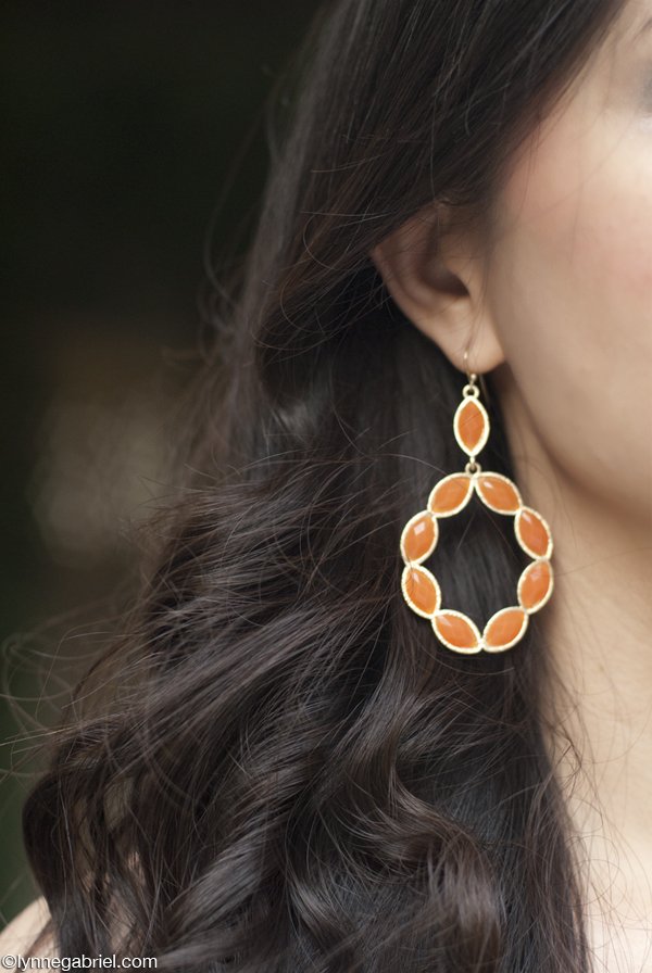 Coral Earrings