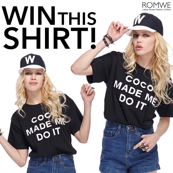 Coco Made Me Do It TShirt Giveaway