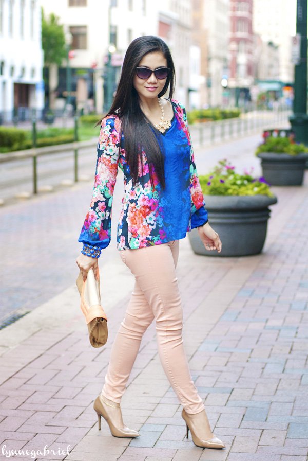 Nanette Lepore Floral Top