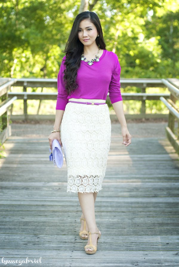 Crochet Midi Skirt