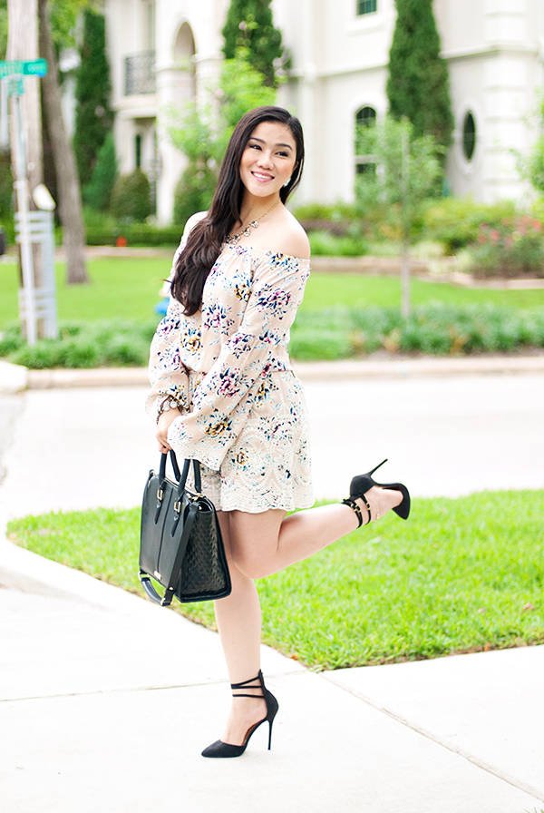 Off-The-Shoulder Romper