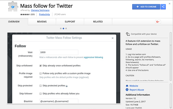 5 Free Google Chrome Extensions to Massively Increase Your Twitter Followers and Automate Your Account + Some Important Tips