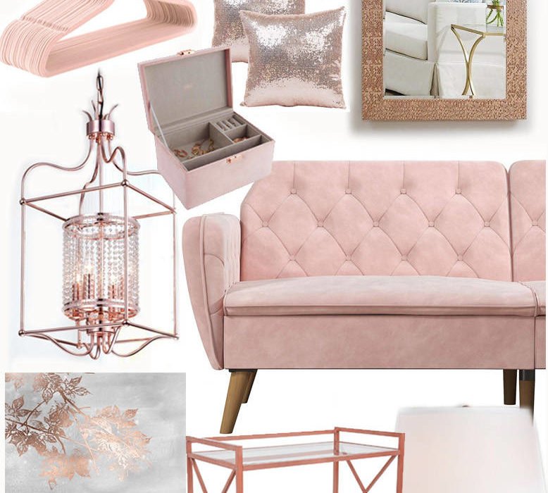 21 Swoon Worthy Blush and Rose Gold Furniture and Home Decor You Will Ever Find